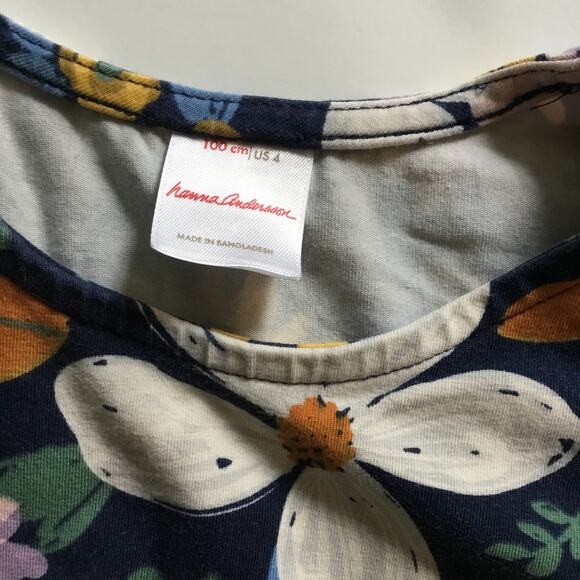 Hanna Andersson floral pocket tunic & legging bundle - Picture 5 of 9